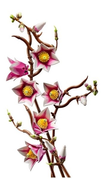 Set de construcție Lego Botanicals: Magnolia Branches (11510)
