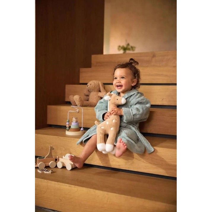 Детский халат Jollein Miffy Jacquard Sea Green 1-2years (060-808-67109)