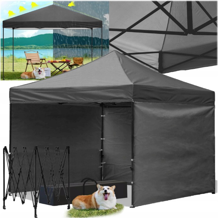 Шатер GardenLine NAM9031 3x3x3.16m Grey