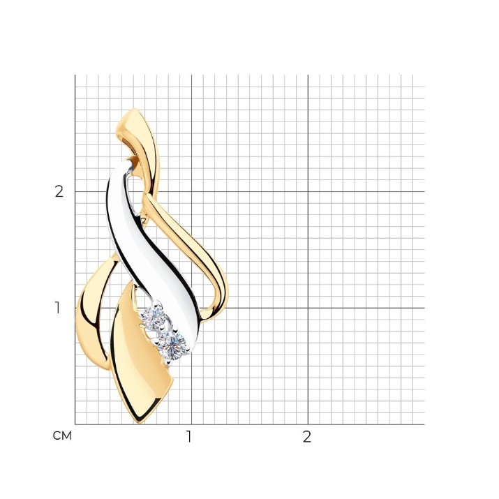 Подвеска SOLOVOV JEWELRY 035547 1,28gr