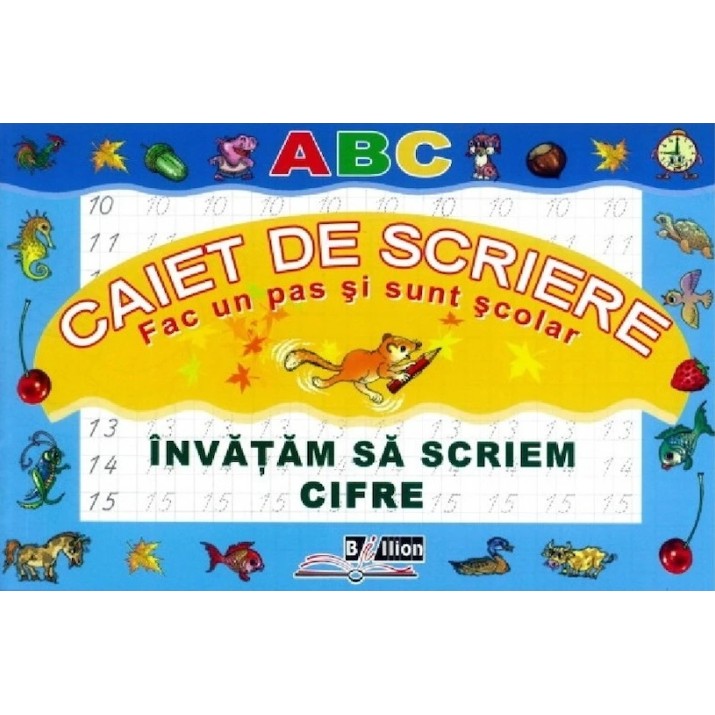 Книга Invatam sa scriem cifre Caiet de scriere (9789975112680)