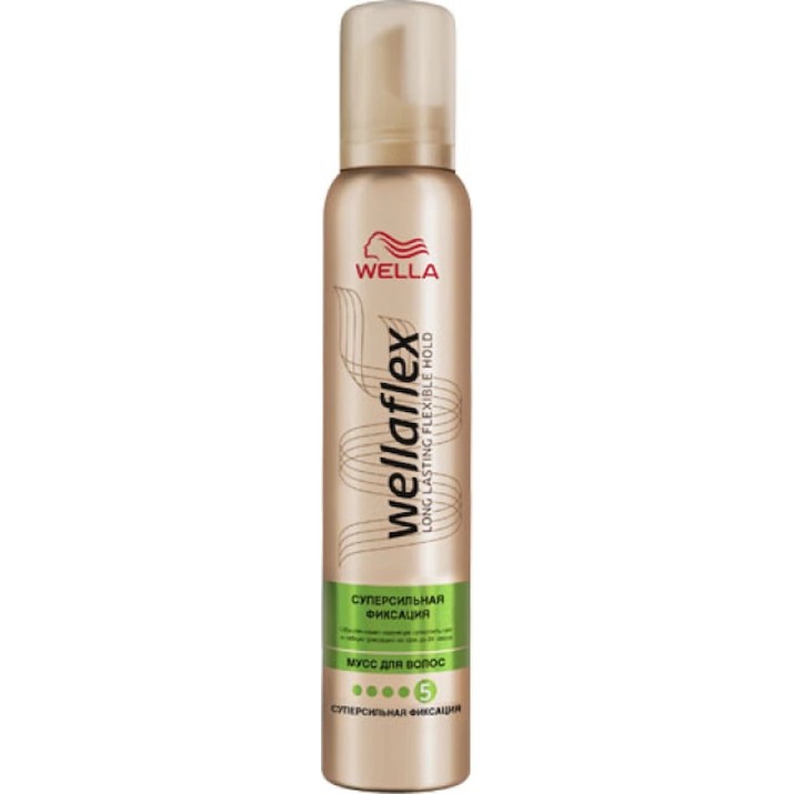 Mousse pentru coafat Wella Professionals Wellaflex Ultra Strong Flexible Hold 200ml