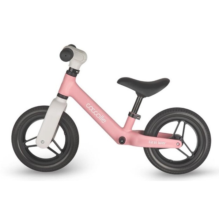 Bicicleta fără pedale Coccolle First Way Pink/Beige
