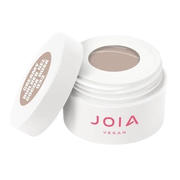 Gel de construcție Joia Vegan Creamy Builder Gel 033 Cocoa Dusk 15ml