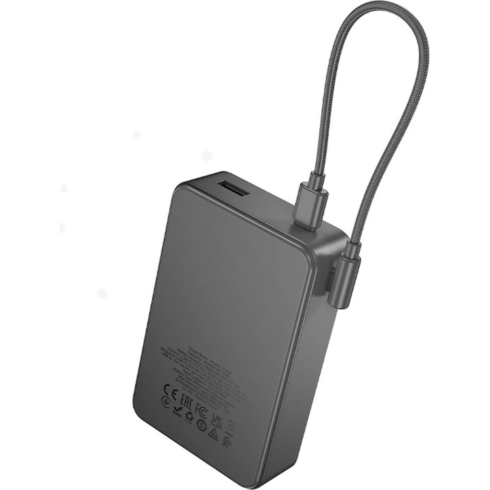 Acumulator extern Hoco J170 Starlight 10000mAh Metal Gray