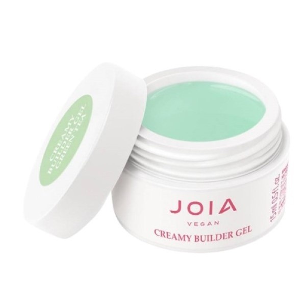 Gel de construcție Joia Vegan Creamy Builder Gel Green Tea 15ml