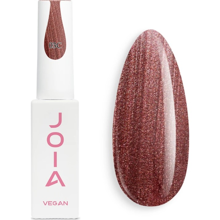 Gel-lac de unghii Joia Vegan Cat Eye 03C Amber Flame 6ml