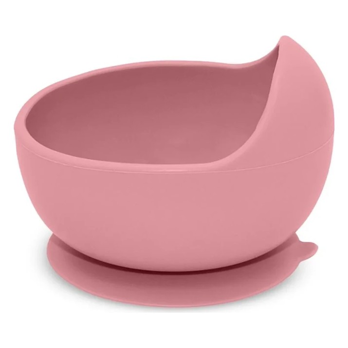 Bol de silicon cu ventuză Petite&Mars Take&Match Dusty Rose (707820)