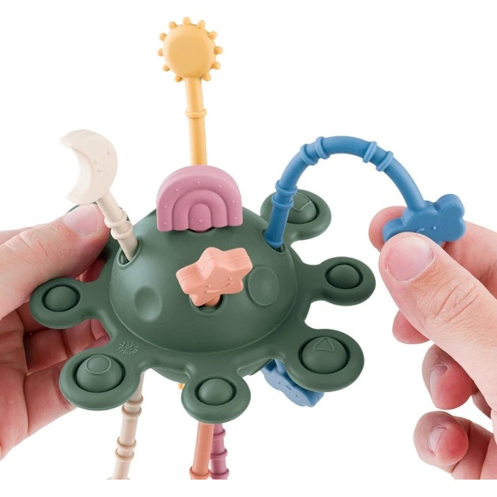 Inel gingival Petite&Mars Crazy Planet Misty Green (601817)