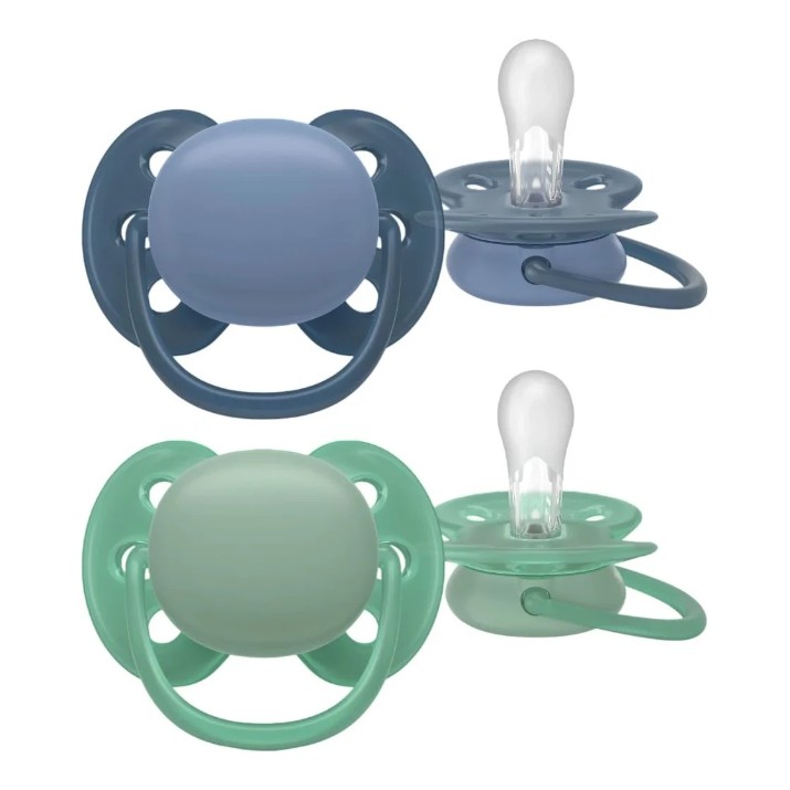 Suzeta Philips Avent Ultra Soft 6-18m 2pcs (SCF091/42)
