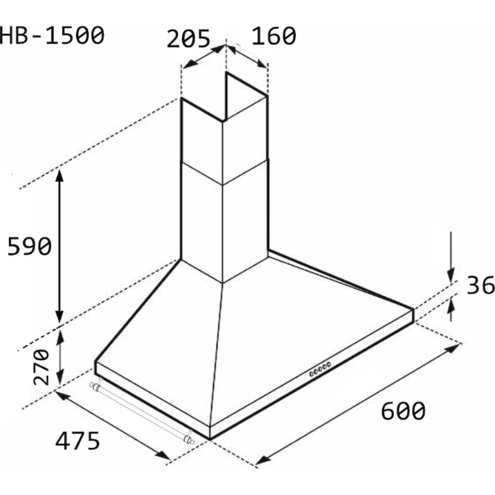 Hota Hausberg HB-1505RST