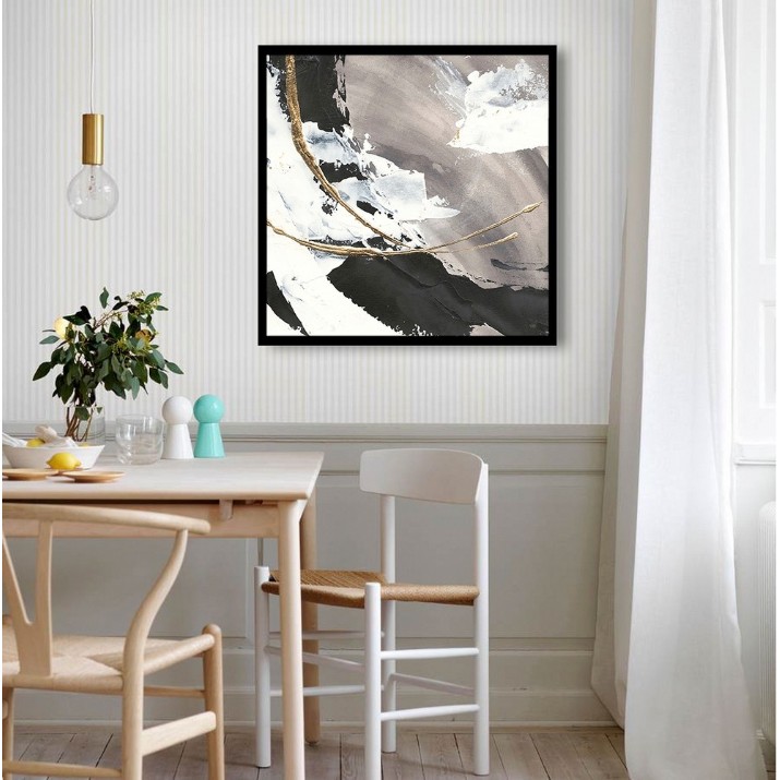 Картина ArtShop Gray Abstract Art 100x100cm (PA161-LL)