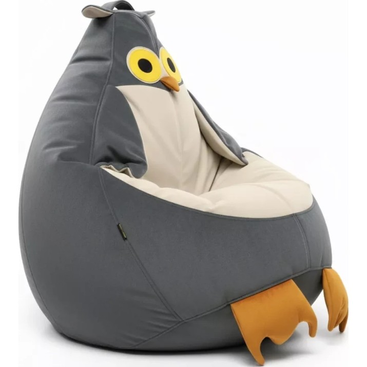 Кресло-мешок BeanBag Owl Gray (BM6289)
