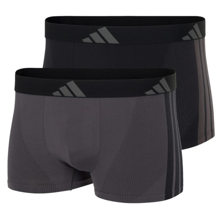 Сhiloţi pentru bărbați Adidas Amss - 2Pk Trunk Black/Grey Six, s.M