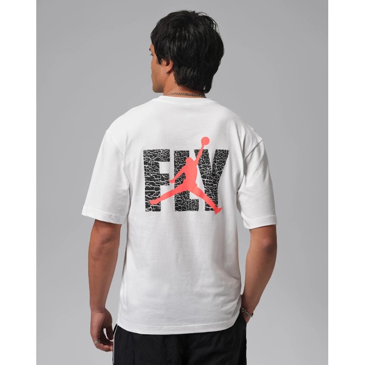 Tricou bărbătesc Nike Jordan Graphic White, s.XL
