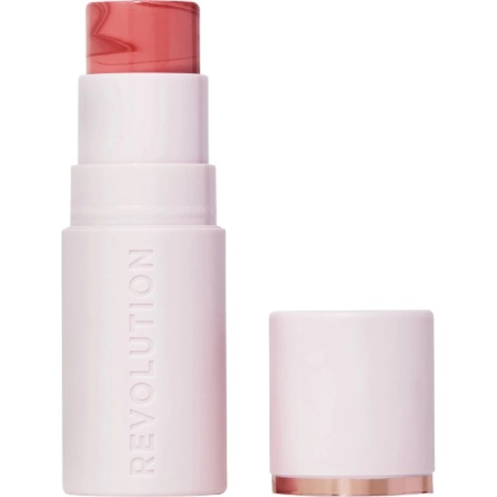 Румяна для лица Revolution Skin Silk Marble Blush Stick Rosy Cheeks