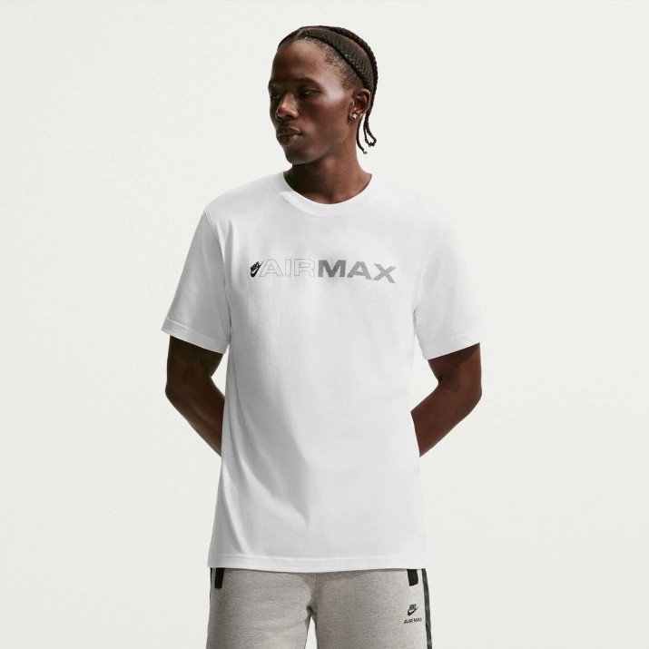 Мужская футболка Nike Sportswear Air Max White, s.M
