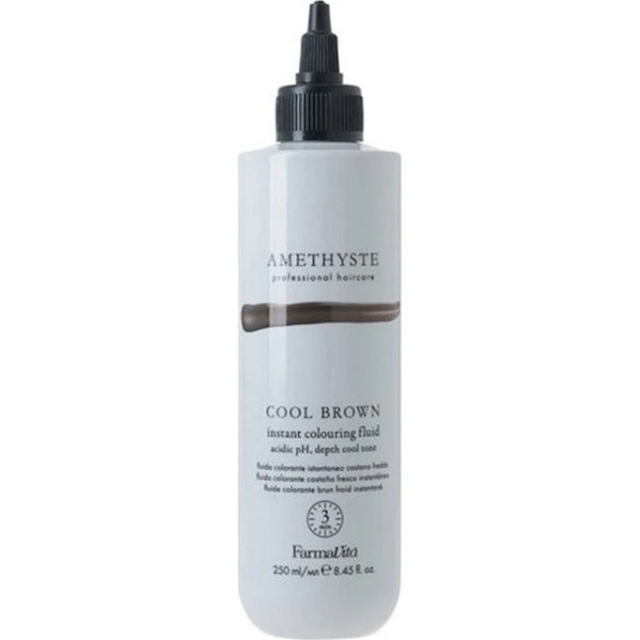 Тонирующее средство для волос Farmavita Amethyste Cool Brown Fluid 250ml
