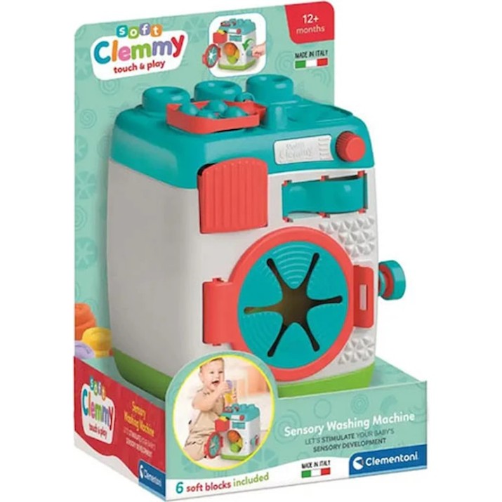 Mașina de spălat Clementoni Soft Clemmy Sensory Washing Machine (17582) 