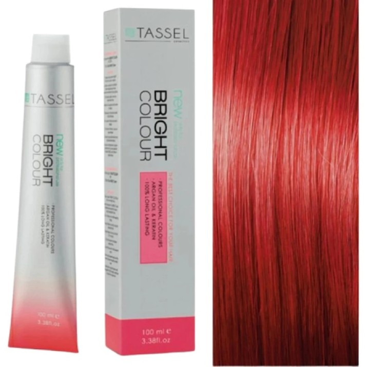 Краска для волос Tassel Bright Color 8.66 100ml Light Red Blonde