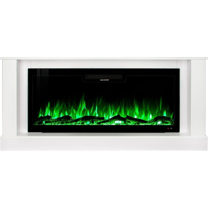 Șemineu electric Art Flame Bellagio & Vegas 42 White
