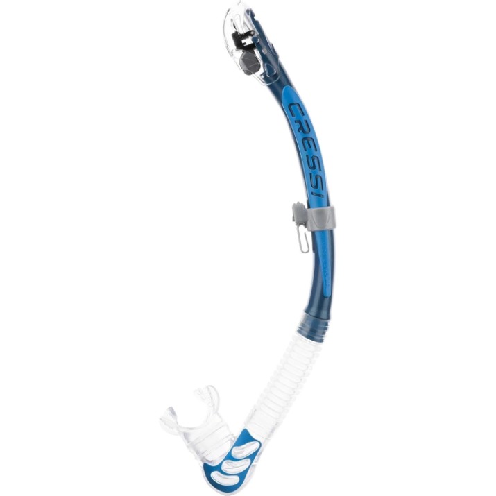 Трубка для ныряния Cressi Alpha Ultra Dry Blue/Azure (ES258020)