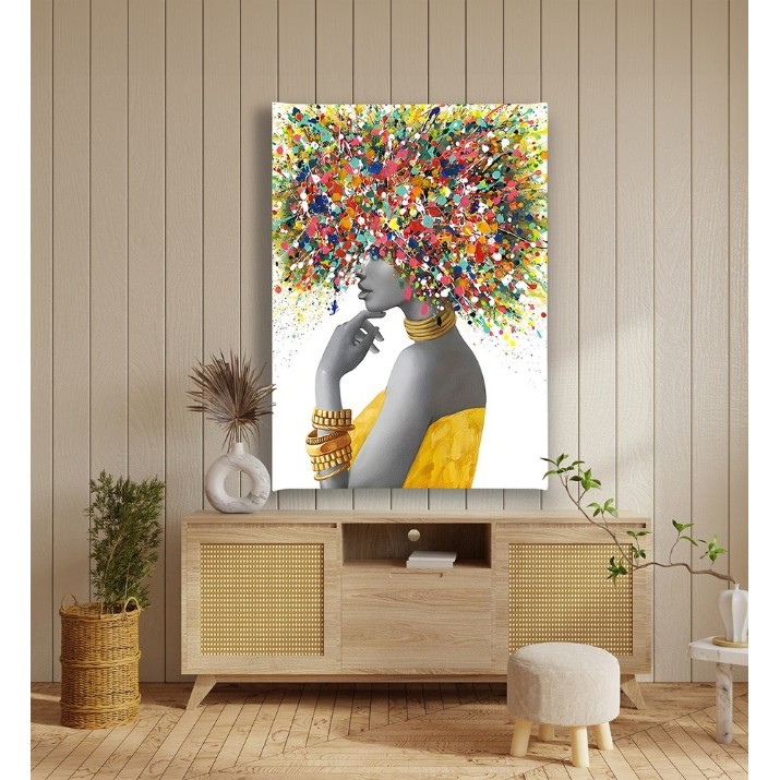 Pictură ArtShop African Abstract Woman 30x45cm (PA277-XL-PL)