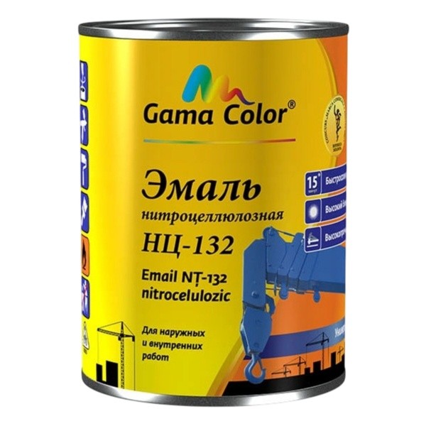 Эмаль Gama Color Nitrocelulozic NC-132 White 2kg CG236120