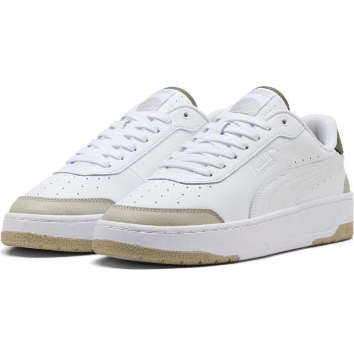 Ghete pentru bărbați Puma Ca Match Puma White/Pebble Gray, s.44