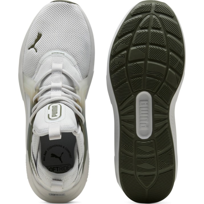 Кроссовки мужские Puma Softride Enzo 5 Feather Gray/Loden Green, s.45