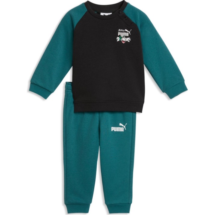 Costum pentru copii Puma Minicats Super Emerald Ice, s.86