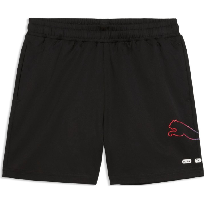 Детские шорты Puma Ess Logo Lab Woven S Puma Black, s.140