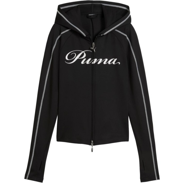 Hanorac damă Puma T7 Street Glam Slim Puma Black, s.L