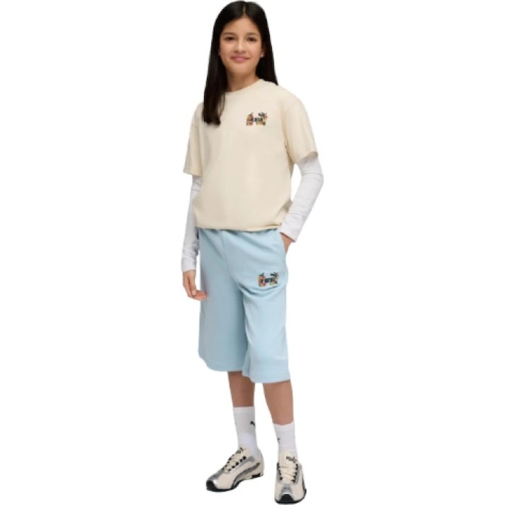 Детские шорты Puma Mid90s Relaxed Long Seafoam, s.176