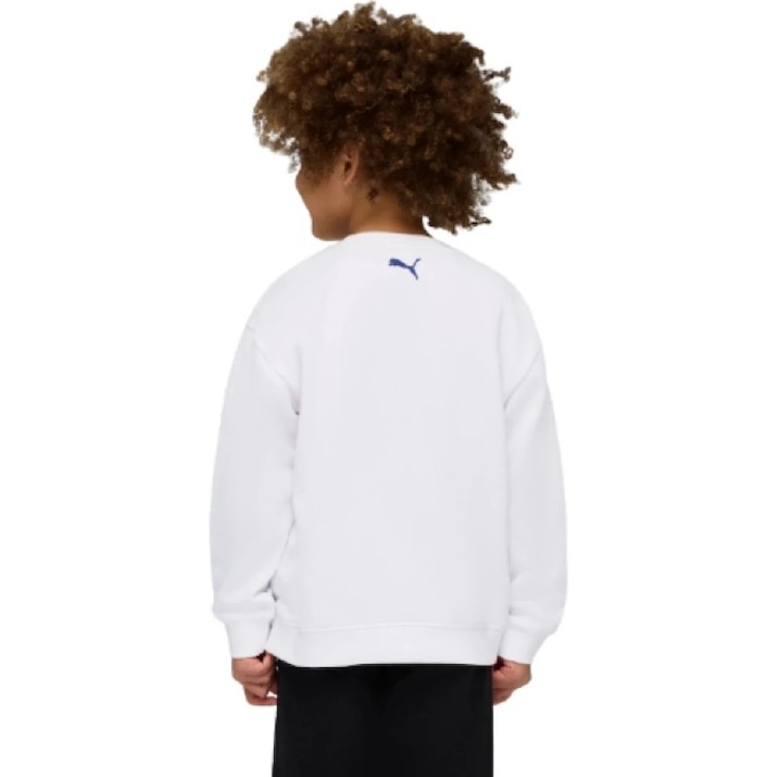 Hanorac pentru copii Puma Sporty Cats Relaxed Puma White, s.116