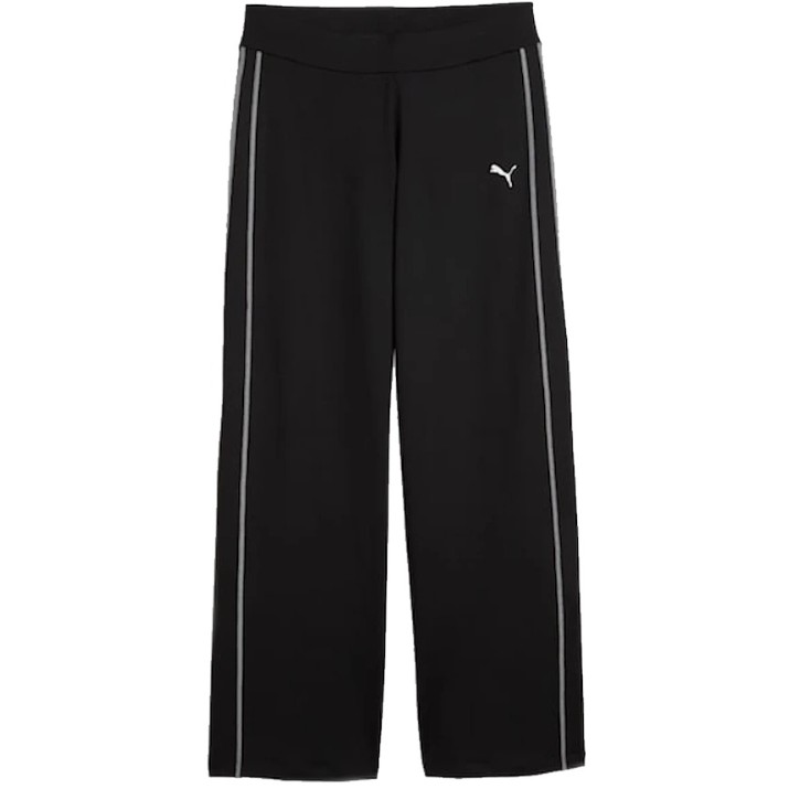 Pantaloni spotivi de dame Puma T7 Street Glam Strai Puma Black, s.S