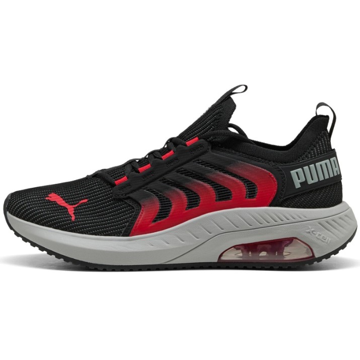 Adidași pentru bărbați Puma Ayro Street Puma Black/For All Time Red/Gray Echo, s.47