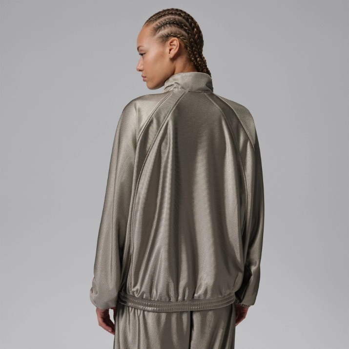 Jachetă damă Nike Jordan Brooklyn Enigma Stone/White, s.L