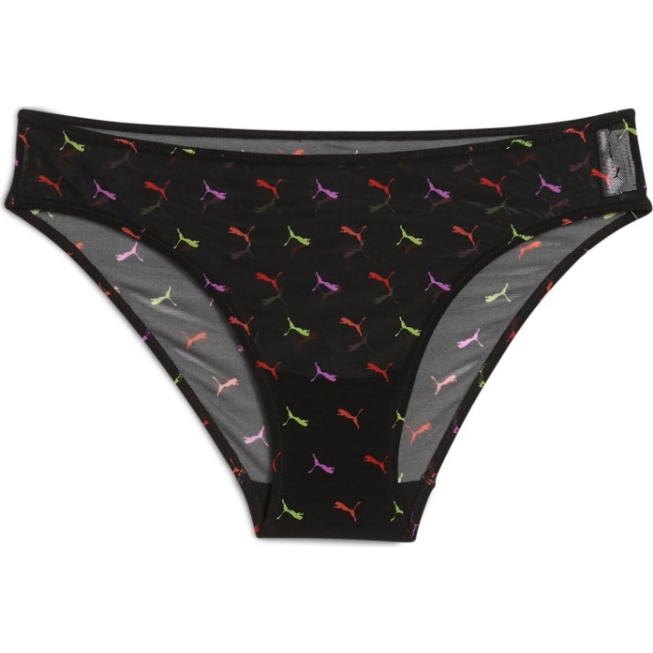 Сhiloţi dame Puma Women Printed Mesh Briefs 2P Black Combo, s.M