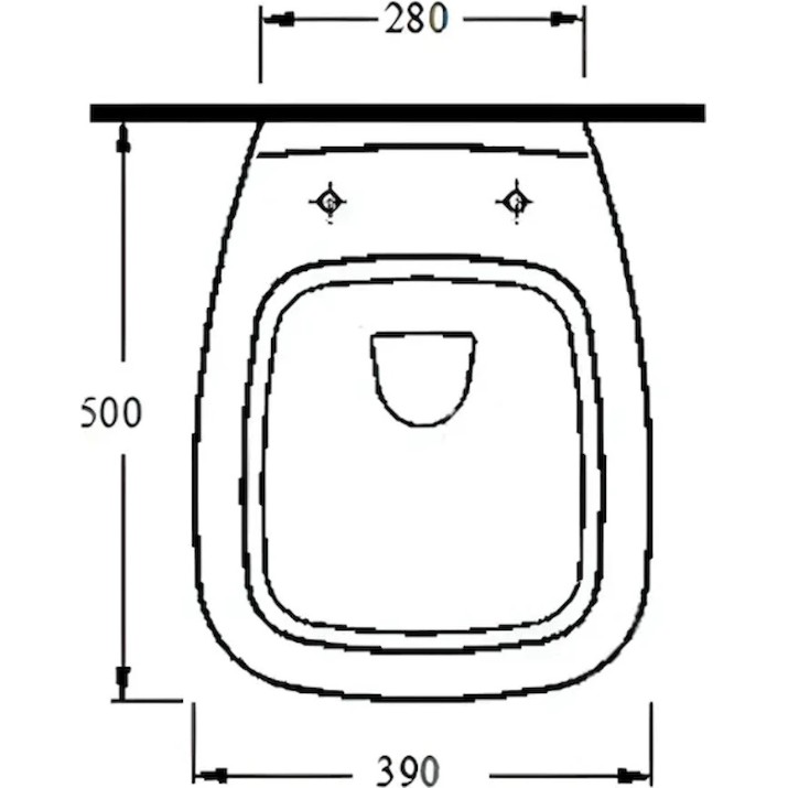 Capac de toaletă Alvona EVK8602