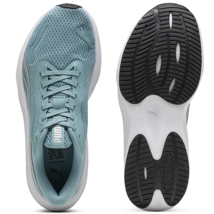 Adidași pentru dame Puma Pounce Lite Baltic Ssea Blue/Puma White/Black/Silver, s.39