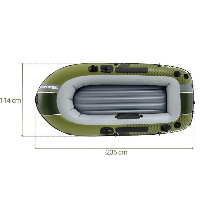 Надувная лодка Intex Seahawk 2 (66332NP)