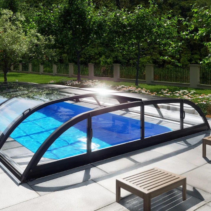 Pavilion pentru piscina Albixon Dallas Clear B (3Z02-09-002D)