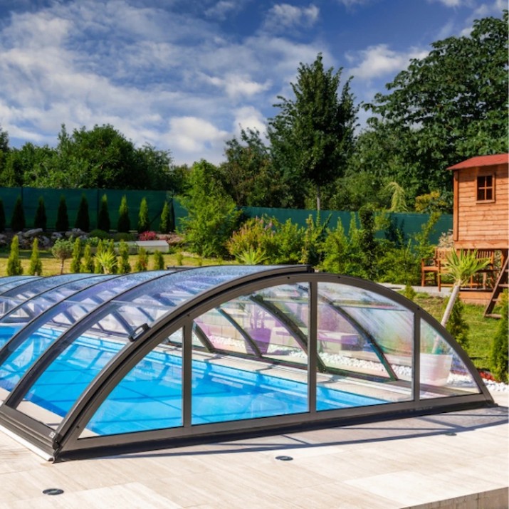 Pavilion pentru piscina Albixon Klasik Clear S (3Z01-26-002D)