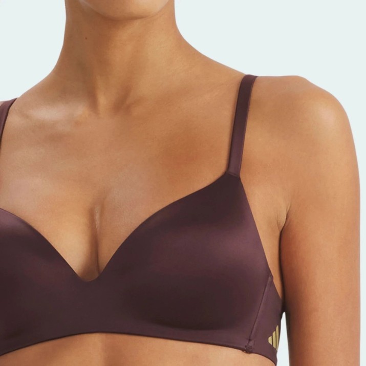 Sutien Adidas Active Micro Contour Plunge Bra Shadow Brown, s.S