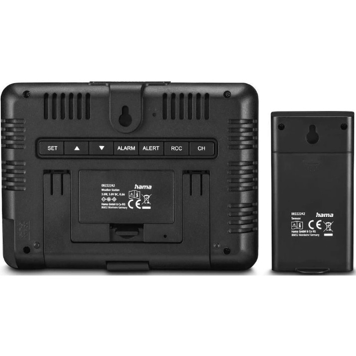 Погодная станция Hama Usedom Black (222242)