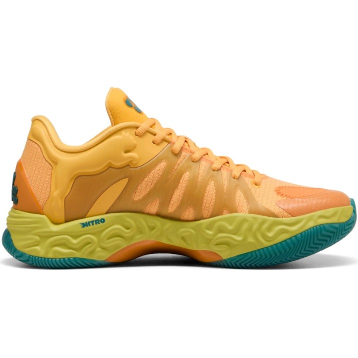 Adidași pentru bărbați Puma Hali 1 Citrus Ultra Blue/Fluro Green Pes, s.42