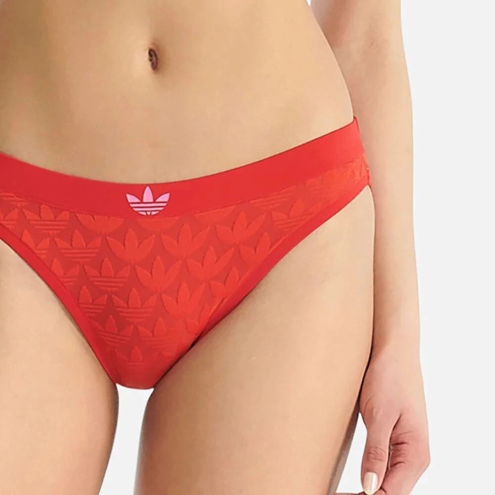 Сhiloţi dame Adidas Microterrot Monogram Bikini Brief Better Scarlett, s.XL