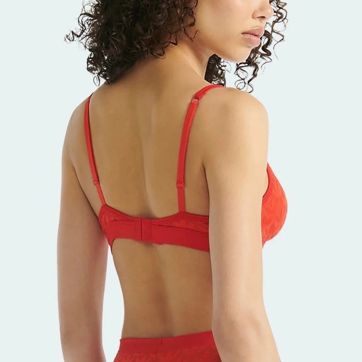 Sutien Adidas Microterrot Monogram Triangle Bralette Better Scarlett, s.XL