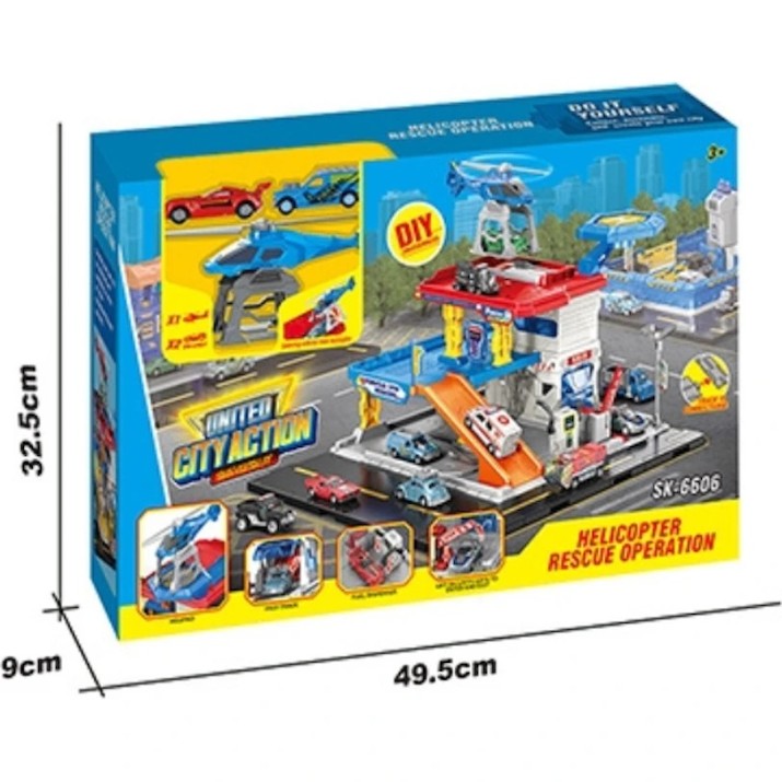 Вертолетная площадка Essa Toys Helicopter Rescue Operation (SK-6606)